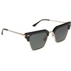image:imageDIFF Capri  Retro Classic Style Sunglasses for Men and Women  100 UVAUVB ProtectionBlack  Grey