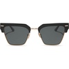image:imageDIFF Capri  Retro Classic Style Sunglasses for Men and Women  100 UVAUVB ProtectionBlack  Grey