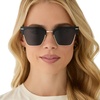 image:imageDIFF Capri  Retro Classic Style Sunglasses for Men and Women  100 UVAUVB ProtectionBlack  Grey