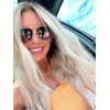 image:imageDIFF Dash Designer Aviator Sunglasses for Women UV400 ProtectionBrushed Gold  Coffee Gradient