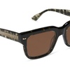 image:imageDIFF Emily in Paris  Alfie Rectangle Designer Sunglasses for Women and Men  UV400 Protection  Truffle Tortoise  Deep Brown