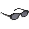 image:imageDIFF For Love amp Lemons  Sabrina Oval 90s Sunglasses for Women  UV400 ProtectionBlack  Grey