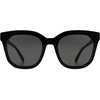 image:imageDIFF Gia Designer Square Sunglasses for Women  Fashionable amp Trendy Eyewear  100 UVAUVB ProtectionBlack  Grey