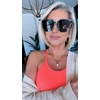 image:imageDIFF Gia Designer Square Sunglasses for Women  Fashionable amp Trendy Eyewear  100 UVAUVB ProtectionCream Tortoise  Grey