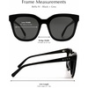 image:imageDIFF Gia Designer Square Sunglasses for Women  Fashionable amp Trendy Eyewear  100 UVAUVB ProtectionEspresso Tortoise  Grey