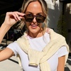 image:imageDIFF Jena Sims Designer Oversized Sunglasses for Women  100 UVAUVB Polarized ProtectionBlue Color Pop  G15