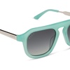 image:imageDIFF Jena Sims Designer Oversized Sunglasses for Women  100 UVAUVB Polarized ProtectionBronco Blue  Grey Gradient