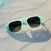 image:imageDIFF Jena Sims Designer Oversized Sunglasses for Women  100 UVAUVB Polarized ProtectionBronco Blue  Grey Gradient
