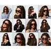 image:imageDIFF Jessie James Decker Nash JJD Aviator Designer Sunglasses for Women UV400 ProtectionBlack  Grey