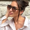 image:imageDIFF Jessie James Decker Nash JJD Aviator Designer Sunglasses for Women UV400 ProtectionBlack Walnut Tortoise  Brown Gradient