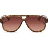 image:imageDIFF Jessie James Decker Nash JJD Aviator Designer Sunglasses for Women UV400 ProtectionBlack Walnut Tortoise  Brown Gradient