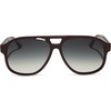 image:imageDIFF Jessie James Decker Nash JJD Aviator Designer Sunglasses for Women UV400 ProtectionBurgundy  Grey