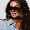 image:imageDIFF Jessie James Decker Nash JJD Aviator Designer Sunglasses for Women UV400 ProtectionBurgundy  Grey