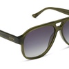 image:imageDIFF Jessie James Decker Nash JJD Aviator Designer Sunglasses for Women UV400 ProtectionMilky Olive  Grey Gradient