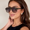 image:imageDIFF Jessie James Decker Nash JJD Aviator Designer Sunglasses for Women UV400 ProtectionMilky Olive  Grey Gradient