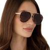 image:imageDIFF Joey Oversized Aviator Sunglasses for Women and Men  UV400 Protection  Modern Geometric ShadesEspresso Tortoise  Brown Gradient