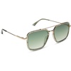 image:imageDIFF Jordan Designer Navigator Sunglasses for Women  100 UVAUVB Protection  Solid FramesCool Matcha