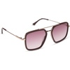 image:imageDIFF Jordan Designer Navigator Sunglasses for Women  100 UVAUVB Protection  Solid FramesRugby Red