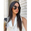 image:imageDIFF Lenox Polarized Designer Aviator Sunglasses for Women UV400 Protection Gold Stainless Steel FramesGold  G15