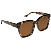 image:imageDIFF Meredith  Designer Square Sunglasses for Women  UV400 Polarized ProtectionEspresso Tortoise  Brown
