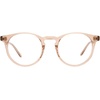 image:imageDIFF Sawyer Designer Oversized Round Computer Blue Light Blocking Glasses for Men and WomenVintage Crystal