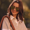 image:imageDIFF Tahoe  Designer Aviator Sunglasses for Women  UV400 Protection FramesGold  Aloe Green Gradient
