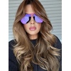 image:imageDIFF Tahoe  Designer Aviator Sunglasses for Women  UV400 ProtectionPink Rush Metallic  Pink Rush Mirror