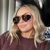 image:imageDIFF Tahoe  Designer Aviator Sunglasses for Women  UV400 ProtectionRose Gold  Cherry Blossom Mirror