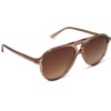 image:imageDIFF Tosca II Aviator Sunglasses for Women  Fashionable amp Trendy  UV400 ProtectionCaf Ole  Brown Gradient