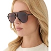 image:imageDIFF Tosca II Aviator Sunglasses for Women  Fashionable amp Trendy  UV400 ProtectionTruffle  Truffle