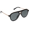 image:imageDIFF Tosca III Designer Aviator Sunglasses for Women  Fashionable amp Trendy Style  UV400 ProtectionBlack