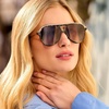 image:imageDIFF Tosca III Designer Aviator Sunglasses for Women  Fashionable amp Trendy Style  UV400 ProtectionEspresso Tortoise