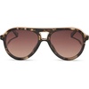 image:imageDIFF Tosca III Designer Aviator Sunglasses for Women  Fashionable amp Trendy Style  UV400 ProtectionEspresso Tortoise