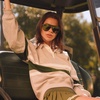 image:imageDIFF Tosca III Designer Aviator Sunglasses for Women  Fashionable amp Trendy Style  UV400 ProtectionFairway Green  Aloe Green Gradient
