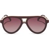 image:imageDIFF Tosca III Designer Aviator Sunglasses for Women  Fashionable amp Trendy Style  UV400 ProtectionRugby Red