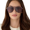 image:imageDIFF Tosca III Designer Aviator Sunglasses for Women  Fashionable amp Trendy Style  UV400 ProtectionRugby Red