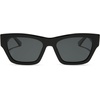 image:imageDIFF Yellowstone Sunglasses  Beth II Chunky Rectangular Sunglasses for Women  UV400 Polarized ProtectionNight Sky Black