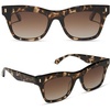 image:imageDIFF Bradley Designer Rectangular Sunglasses for Women and Men  Fashionable amp Trendy Style  100 UV ProtectionEspresso Tortoise