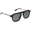 image:imageDIFF Jena Sims Designer Oversized Sunglasses for Women  100 UVAUVB Polarized ProtectionBlack  Grey