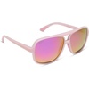 image:imageDIFF Sport Hangtime Designer Oversized Square Sunglasses for women Polarized protection Matte Baby Pink  Pink Rush Mirror