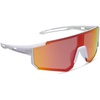 image:imageDIFF Sport Sunglasses Heat Lightweight Cycling Polarized Sunglasses UV400 ProtectionMatte White  Sunset Mirror