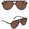 image:imageDIFF Tosca II Aviator Sunglasses for Women  Fashionable amp Trendy  UV400 ProtectionTruffle  Truffle