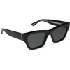 image:imageDIFF Yellowstone Sunglasses  Beth II Chunky Rectangular Sunglasses for Women  UV400 Polarized ProtectionNight Sky Black
