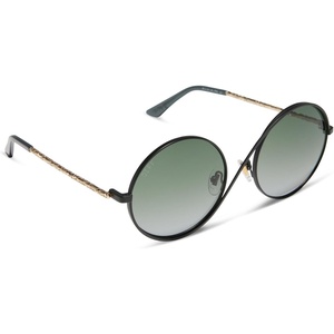 image:imageDIFF  Wicked Elphaba Designer Round Sunglasses for Women  Black  Green  100 UV Protection