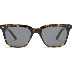 image:imageDIFF Billie Designer Square Sunglasses for Men and Women UV400 Protection Classic styleShadow Tortoise  Grey Polarized
