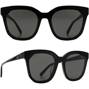 image:imageDIFF Gia Designer Square Sunglasses for Women  Fashionable amp Trendy Eyewear  100 UVAUVB ProtectionBlack  Grey