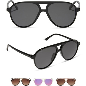 image:imageDIFF Tosca II Aviator Sunglasses for Women  Fashionable amp Trendy  UV400 ProtectionBlack  Grey