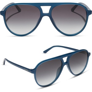 image:imageDIFF Tosca II Aviator Sunglasses for Women  Fashionable amp Trendy  UV400 ProtectionClubhouse Blue  Grey Gradient