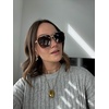 image:imageDIFF Berkely Navigator Sunglasses for Women  UV400 Protection  Modern Metal FramesGold