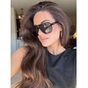 image:imageDIFF Cameron Navigator Sunglasses for Women  100 UV Polarized Protection  Solid FramesBlack
